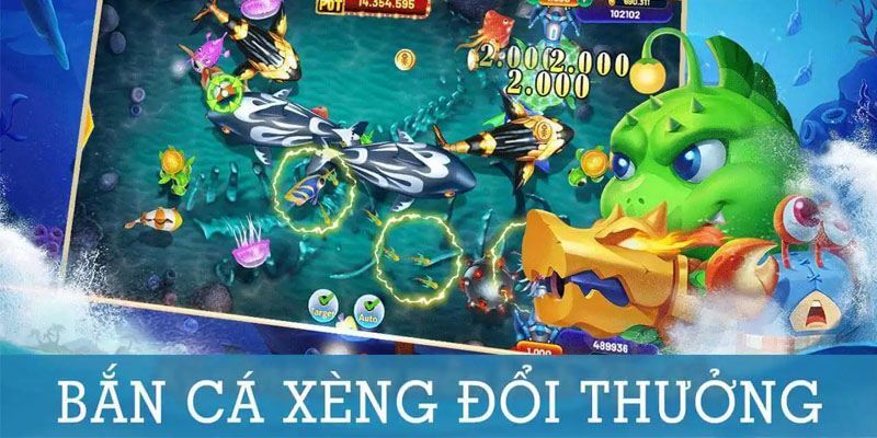 Sinh vật trong bắn cá xèng vô cùng đa dạng